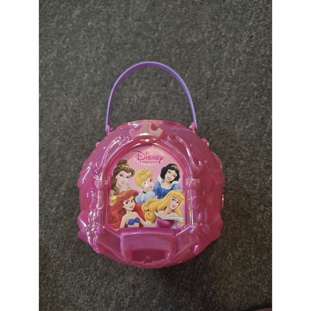 Nos Vtg Disney Princess Halloween Bucket Vintage Trick Or Treat 2008